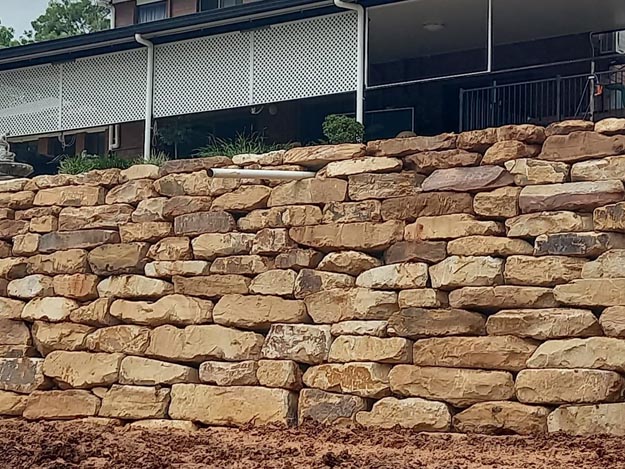 Replace failed retaining wall - Cashmere - AFTER